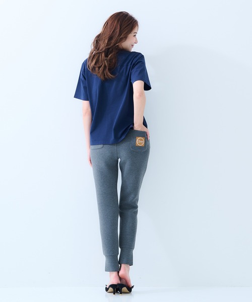 Chesty（チェスティー）の「sweat pants〈セットアップ対応〉（スウェットパンツ・レディース・ブラック/オフホワイト/グレー・0/1）」の12枚目の写真