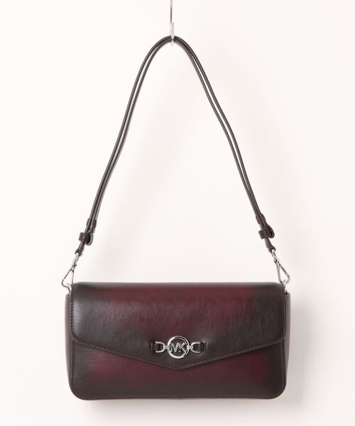 MICHAEL KORS(マイケルコース)の「KACEY MD CONV FLAP SHLDR(ショルダーバッグ・レディース・マルーン・FREE)」の1枚目の写真