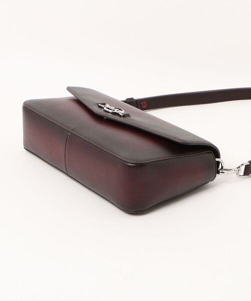 MICHAEL KORS(マイケルコース)の「KACEY MD CONV FLAP SHLDR(ショルダーバッグ・レディース・マルーン・FREE)」の3枚目の写真