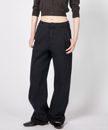 AMOMENTO（アモーメント）の「AMOMENTO GARMENTS DYED CURVED SEAM DENIM（デニムパンツ）」