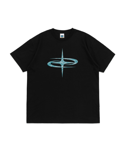 NET SOCIAL CLUB(ネットソーシャルクラブ)の「オービットコネクトシンボル半袖Tシャツ(ブラック)(Tシャツ/カットソー・レディース・その他・SMALL/X-LARGE/LARGE/MEDIUM)」の1枚目の写真