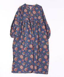 インド綿」に該当するワンピース/ドレス（花柄・ボタニカル柄