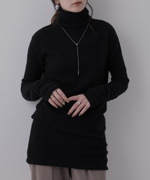 boutiqueW タートルネックニット