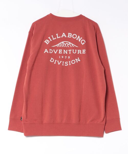 BILLABONG（ビラボン）の「BILLABONG メンズ WAVE ALMOND トレーナー 【2026年秋冬モデル】（スウェット・メンズ・ブラック×レッド/ブラック系その他/ベージュ系その他・X-LARGE/LARGE/MEDIUM）」の4枚目の写真