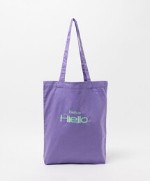 ＜HIELLO＞ロゴ トート バッグ