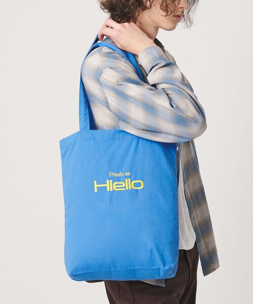 California General Store(California General Store)の「<HIELLO>ロゴ トート バッグ(トートバッグ・メンズ・オレンジ/ライラック/ピンク/ロイヤルブルー・FREE)」の5枚目の写真