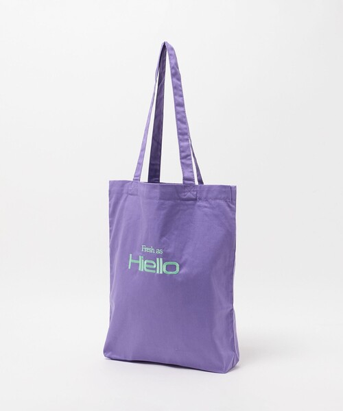 California General Store(California General Store)の「<HIELLO>ロゴ トート バッグ(トートバッグ・メンズ・オレンジ/ライラック/ピンク/ロイヤルブルー・FREE)」の7枚目の写真