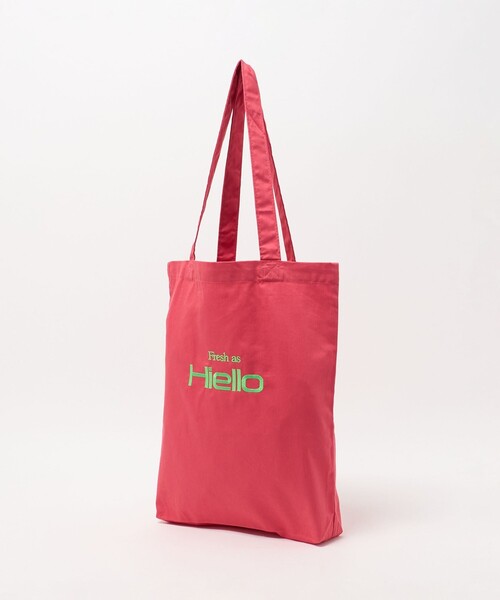 California General Store(California General Store)の「<HIELLO>ロゴ トート バッグ(トートバッグ・メンズ・オレンジ/ライラック/ピンク/ロイヤルブルー・FREE)」の13枚目の写真