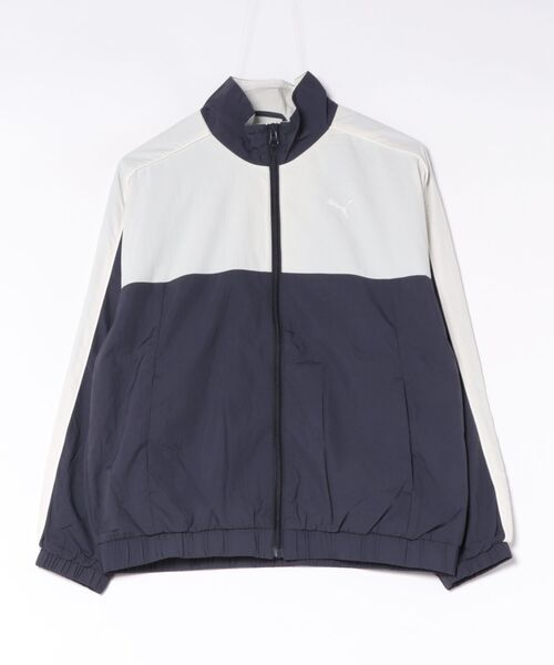 PUMA(プーマ)の「《PUMA》ウィメンズ トレーニング TAD ウーブン ブラッシュド ライニング ジャケット(その他アウター・レディース・ブラック/ネイビー/グレー系その他・S/L/XL/M)」の3枚目の写真