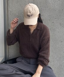 リバイバル/PIKO企画/WEB限定/秋服 シャギーポロニット