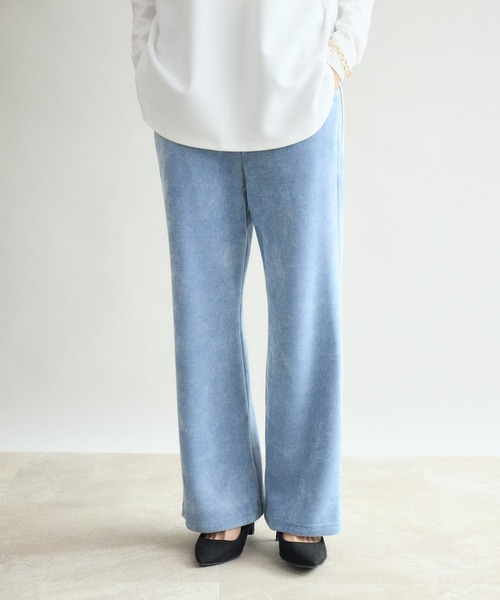 KATHARINE ROSS(キャサリンロス)の「モールフレアパンツ(その他パンツ・レディース・ブラック/ブルー・FREE)」の11枚目の写真