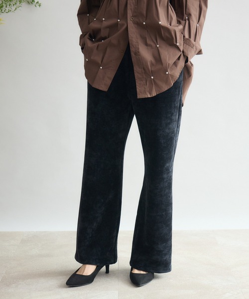 KATHARINE ROSS(キャサリンロス)の「モールフレアパンツ(その他パンツ・レディース・ブラック/ブルー・FREE)」の21枚目の写真