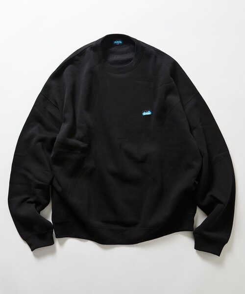 KAVU(カブー)の「KAVU/カブー 限定展開 KAVU×ORION 別注 ビッグシルエット アニマルバックプリント クルーネック スウェット BEER&GRASS(スウェット・メンズ・アッシュグレー/ブラック/ベージュ/ネイビー・SMALL/MEDIUM/LARGE)」の13枚目の写真