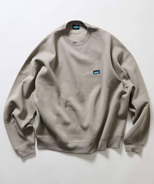 KAVU(カブー)の「KAVU/カブー 限定展開 KAVU×ORION 別注 ビッグシルエット アニマルバックプリント クルーネック スウェット BEER&GRASS(スウェット・メンズ・アッシュグレー/ブラック/ベージュ/ネイビー・SMALL/MEDIUM/LARGE)」の15枚目の写真