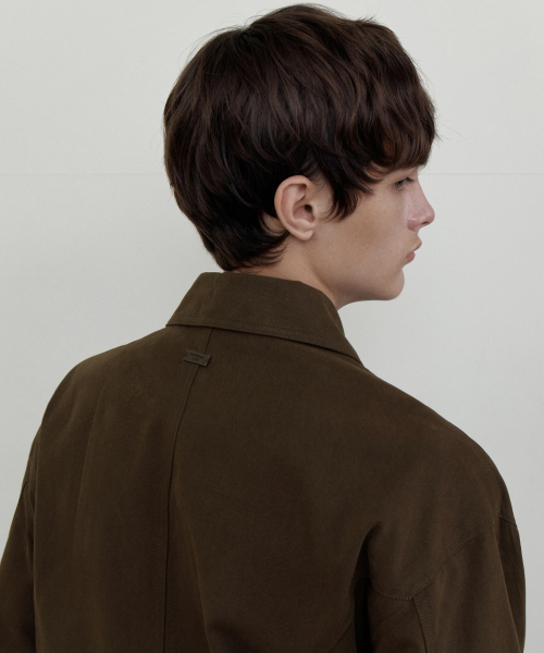 WEDNESDAY OASIS(ウェンズデーオアシス)の「パネルツイルポケットジャンパー_KHAKI BROWN(WCB6OT05)(ブルゾン・メンズ・カーキブラウン・MEDIUM/LARGE)」の5枚目の写真