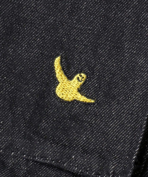Mark Gonzales(マーク・ゴンザレス)の「MARK GONZALES ARTWORK COLLECTION/マークゴンザレス 別注 ヴィンテージライク ワンポイント刺繍 ワイドデニムカーゴパンツ(カーゴパンツ・メンズ・ブルー/ブラック系その他/ブラック/ネイビー・M/L/XL)」の20枚目の写真
