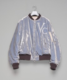 MASU（エムエーエスユー）の「【M A S U】VC VELVET PUFFER BOMBER JACKET（ブルゾン）」