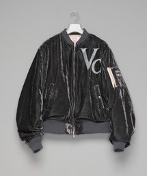 MASU（エムエーエスユー）の「【M A S U】VC VELVET PUFFER BOMBER JACKET（ブルゾン）」