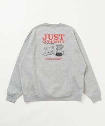 限定展開 Relax Fit リラックスフィット CATS/DOGS クルーネック スウェット