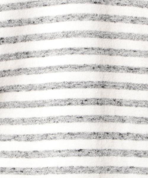 BEAUTY&YOUTH UNITED ARROWS（ビューティーアンドユースユナイテッドアローズ）の「BY フライス ボーダー Vネック ショートスリーブ カットソー◆（Tシャツ/カットソー・メンズ・ブラック/グレー/ロイヤルブルー・MEDIUM/LARGE/SMALL/X-LARGE）」の15枚目の写真