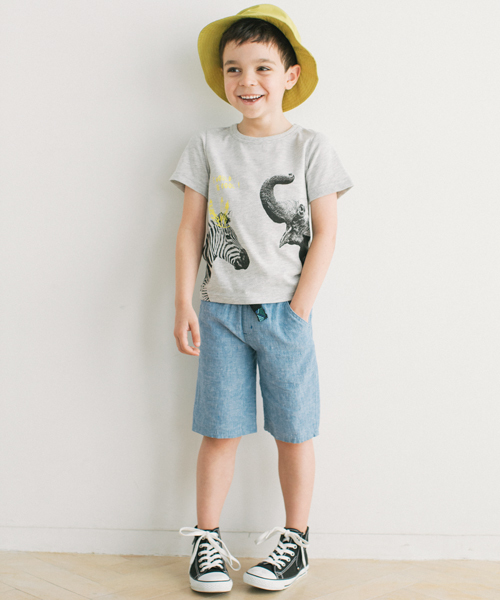 GLOBAL WORK（グローバルワーク）の「【キッズ】ソフトタッチメンアサショーツ/708511（その他パンツ・キッズ・グリーン/ライトブルー/ダークブルー/オレンジ/ネイビー/ライトイエロー/ブルー/ホワイト系その他・MEDIUM/LARGE/SMALL/X-LARGE）」の16枚目の写真