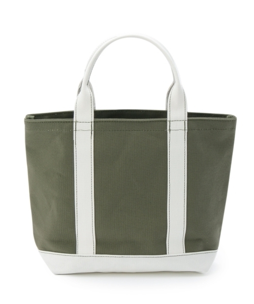 Dessin(デッサン)の「ワッペン付きミニトートバッグ(トートバッグ・レディース・ホワイト/グリーン/ブルー/ベージュ/グリーン系1・00)」の9枚目の写真