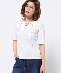 goocy | レースUPV/NTOP(Tシャツ/カットソー)