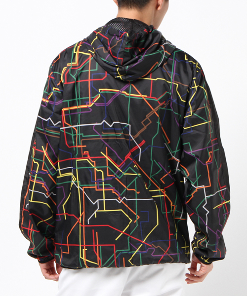 PUMA（プーマ）の「PUMA X DR T7 SAVANNAH（ナイロンジャケット・メンズ・ホワイト/ブラック・X-SMALL/SMALL/MEDIUM/LARGE）」の12枚目の写真