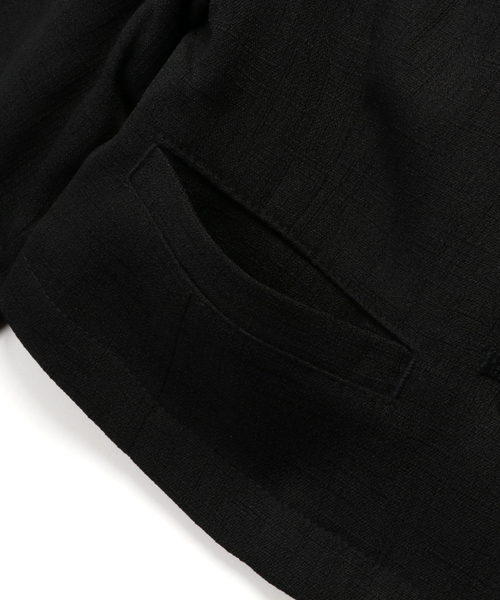 COMME CA ISM（コムサイズム）の「ノーカラージャケット(100cm-130cm)（ノーカラージャケット・キッズ・ホワイト/ブラック・100cm/130cm/120cm/110cm）」の7枚目の写真