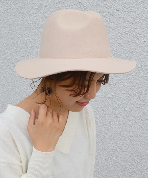 Khaju(カージュ)の「Khaju:シンプルハット16FW(ハット・レディース・ベージュ/ブラック/ライトグレー・ONE SIZE)」の3枚目の写真
