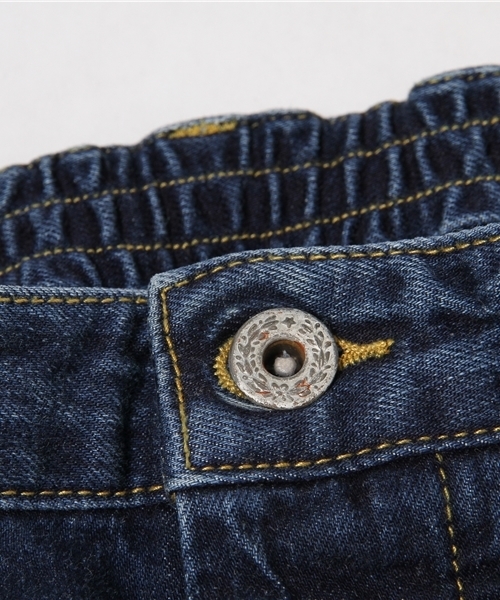 AOZORA（アオゾラ）の「アカミミデニムロールアップパンツ-ノーダメージ（デニムパンツ・メンズ・インディゴブルー/ライトインディゴブルー・X-SMALL/LARGE/MEDIUM/SMALL/FREE）」の12枚目の写真