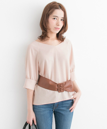 URBAN RESEARCH |  UR オフショル袖折り返しカフスブラウス(シャツ/ブラウス)