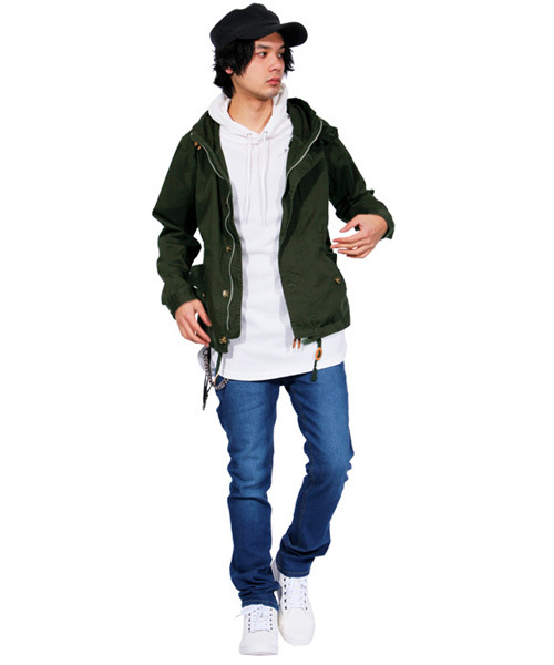 ８(eight)（エイト）の「USED加工 スキニージーンズ ストレッチ スリム デニム（デニムパンツ・メンズ・ブラック/インディゴブルー/グレー/ブルー/ワンウォッシュ・MEDIUM/LARGE/X-LARGE）」の8枚目の写真