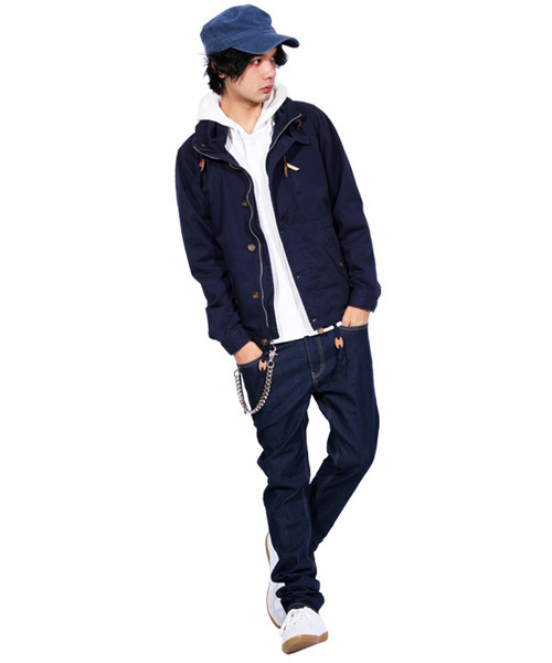 ８(eight)（エイト）の「USED加工 スキニージーンズ ストレッチ スリム デニム（デニムパンツ・メンズ・ブラック/インディゴブルー/グレー/ブルー/ワンウォッシュ・MEDIUM/LARGE/X-LARGE）」の22枚目の写真