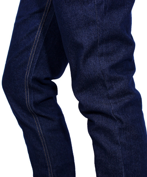 ８(eight)（エイト）の「USED加工 スキニージーンズ ストレッチ スリム デニム（デニムパンツ・メンズ・ブラック/インディゴブルー/グレー/ブルー/ワンウォッシュ・MEDIUM/LARGE/X-LARGE）」の17枚目の写真