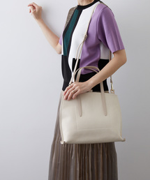 【Gem.】コンビミドルトート / Doll Fabrics 011012496