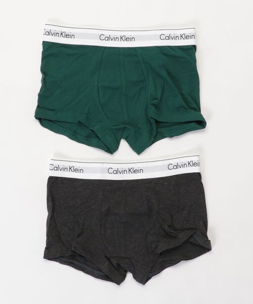 Calvin Klein Underwear（カルバンクラインアンダーウェア）の「Icon Cotton Stretch - ボクサーパンツ 2枚パック（ボクサーパンツ・メンズ・グレー系その他/ブラック系その他/ブラック系その他2/グレー系その他2/ホワイト/ブラック/ピンク系その他/グリーン系その他/ブルー/グリーン/その他/イエロー×グレー/ホワイト×ブルー/ピンク系その他2/グリーン系その他2/グリーン系その他3/ブラック系その他3/ライトグレー/イエロー/ピンク系その他3/ナチュラル/グリーン系その他4/その他2/ブルー系その他2/ブルー系その他3/マルチ/ブルー系その他/その他3/その他4/その他5/その他7/その他6/その他8/その他9/その他10/その他11/その他12/グレー系その他3・S/M/L/XL/LARGE/SMALL/MEDIUM/X-LARGE）」の16枚目の写真