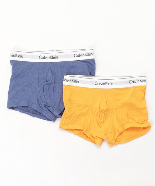 Calvin Klein Underwear（カルバンクラインアンダーウェア）の「Icon Cotton Stretch - ボクサーパンツ 2枚パック（ボクサーパンツ・メンズ・グレー系その他/ブラック系その他/ブラック系その他2/グレー系その他2/ホワイト/ブラック/ピンク系その他/グリーン系その他/ブルー/グリーン/その他/イエロー×グレー/ホワイト×ブルー/ピンク系その他2/グリーン系その他2/グリーン系その他3/ブラック系その他3/ライトグレー/イエロー/ピンク系その他3/ナチュラル/グリーン系その他4/その他2/ブルー系その他2/ブルー系その他3/マルチ/ブルー系その他/その他3/その他4/その他5/その他7/その他6/その他8/その他9/その他10/その他11/その他12/グレー系その他3・S/M/L/XL/LARGE/SMALL/MEDIUM/X-LARGE）」の19枚目の写真