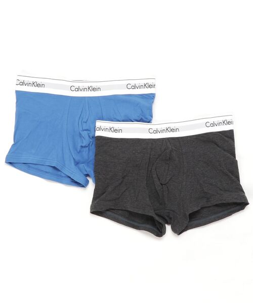 Calvin Klein Underwear（カルバンクラインアンダーウェア）の「Icon Cotton Stretch - ボクサーパンツ 2枚パック（ボクサーパンツ・メンズ・グレー系その他/ブラック系その他/ブラック系その他2/グレー系その他2/ホワイト/ブラック/ピンク系その他/グリーン系その他/ブルー/グリーン/その他/イエロー×グレー/ホワイト×ブルー/ピンク系その他2/グリーン系その他2/グリーン系その他3/ブラック系その他3/ライトグレー/イエロー/ピンク系その他3/ナチュラル/グリーン系その他4/その他2/ブルー系その他2/ブルー系その他3/マルチ/ブルー系その他/その他3/その他4/その他5/その他7/その他6/その他8/その他9/その他10/その他11/その他12/グレー系その他3・S/M/L/XL/LARGE/SMALL/MEDIUM/X-LARGE）」の20枚目の写真