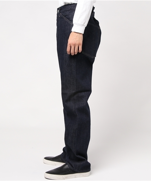 MHL.（エムエイチエル）の「CANTON DENIM（デニムパンツ・メンズ・インディゴブルー・31/33/29）」の2枚目の写真