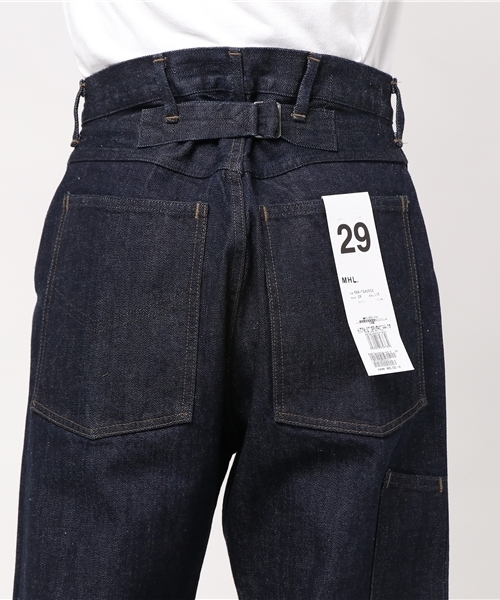 MHL.（エムエイチエル）の「CANTON DENIM（デニムパンツ・メンズ・インディゴブルー・31/33/29）」の5枚目の写真