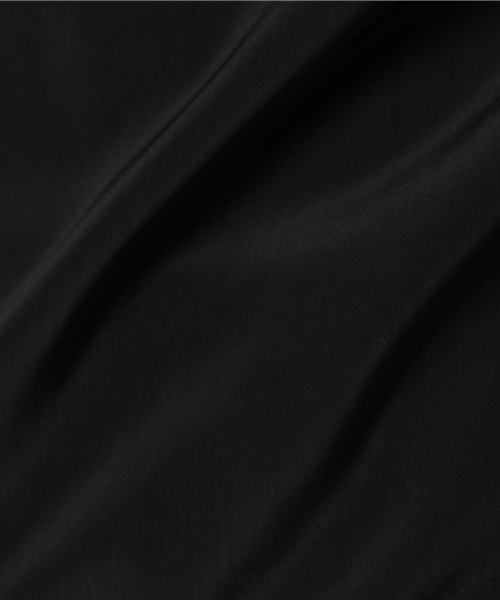 un dix cors（アンディコール）の「シンプルワイドブラウス（シャツ/ブラウス・レディース・ブラック/ベージュ・ﾌﾘ-）」の9枚目の写真