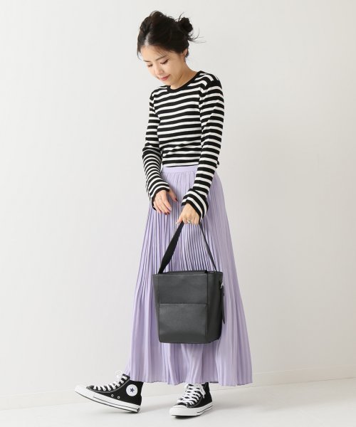 Spick & Span（スピックアンドスパン）の「WASHABLE WOOL リブCREW◆（ニット/セーター・レディース・ブラック/レッド/マスタード/ブラック×ホワイト/ナチュラル・FREE）」の16枚目の写真