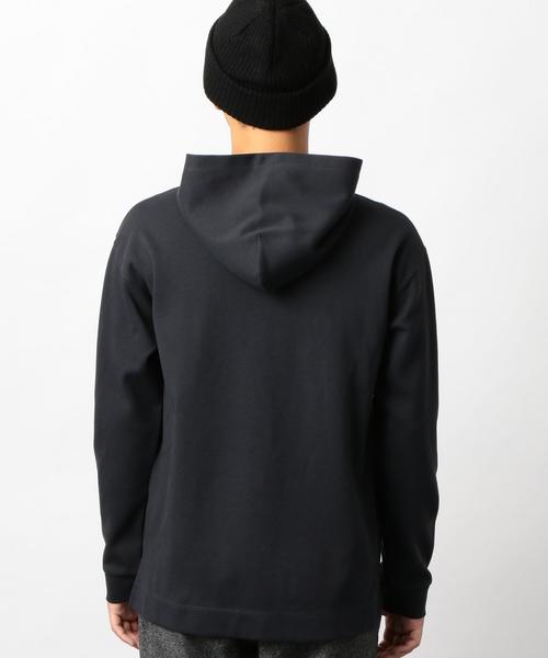 green label relaxing（グリーンレーベルリラクシング）の「CM C/Aポンチ　フーディー / パーカー ◆（パーカー・メンズ・ベージュ/ライトピンク/ダークグレー・MEDIUM/LARGE/SMALL）」の13枚目の写真