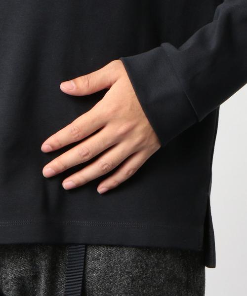 green label relaxing（グリーンレーベルリラクシング）の「CM C/Aポンチ　フーディー / パーカー ◆（パーカー・メンズ・ベージュ/ライトピンク/ダークグレー・MEDIUM/LARGE/SMALL）」の9枚目の写真