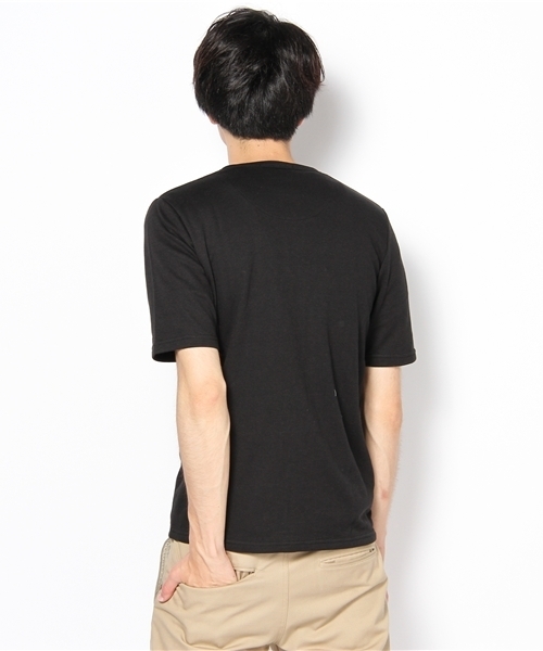 WEGO（ウィゴー）の「背裏チェックVネックSSカーディガン（カーディガン/ボレロ・メンズ・ブラック/杢グレー/ターコイズブルー/ライトピンク/ワイン・MEDIUM/LARGE）」の7枚目の写真