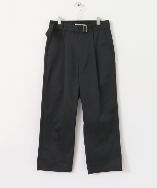 URBAN RESEARCH Sonny Label(アーバンリサーチサニーレーベル)の「TCチノワイドパンツ(その他パンツ・メンズ・ブラック/ベージュ・MEDIUM/LARGE)」の8枚目の写真