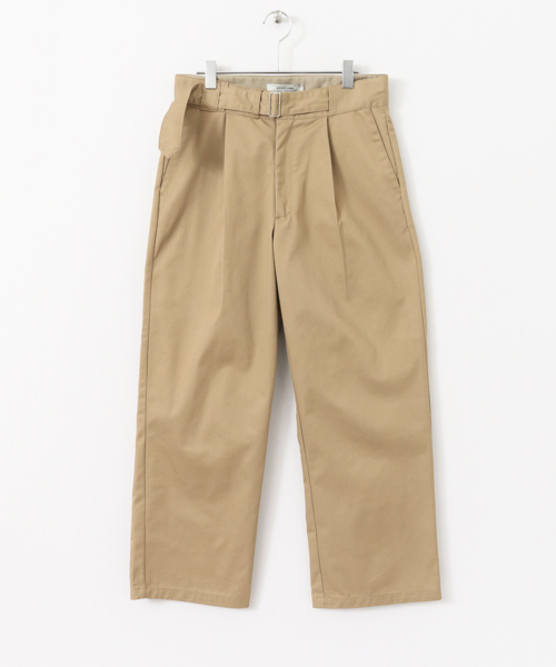 URBAN RESEARCH Sonny Label(アーバンリサーチサニーレーベル)の「TCチノワイドパンツ(その他パンツ・メンズ・ブラック/ベージュ・MEDIUM/LARGE)」の9枚目の写真