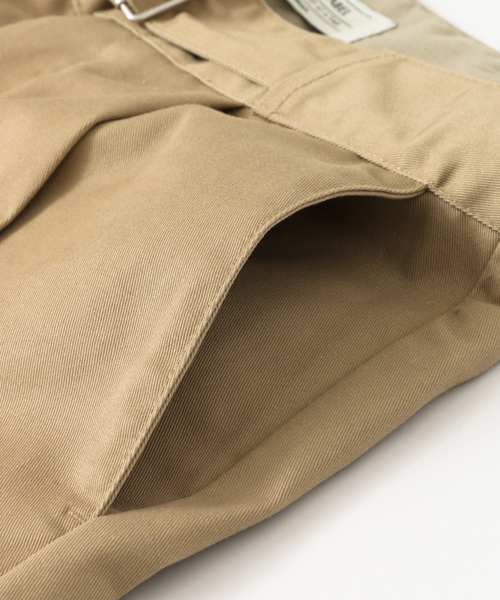 URBAN RESEARCH Sonny Label(アーバンリサーチサニーレーベル)の「TCチノワイドパンツ(その他パンツ・メンズ・ブラック/ベージュ・MEDIUM/LARGE)」の12枚目の写真