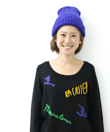 Kastane | リブニットキャップ(ニットキャップ/ビーニー)